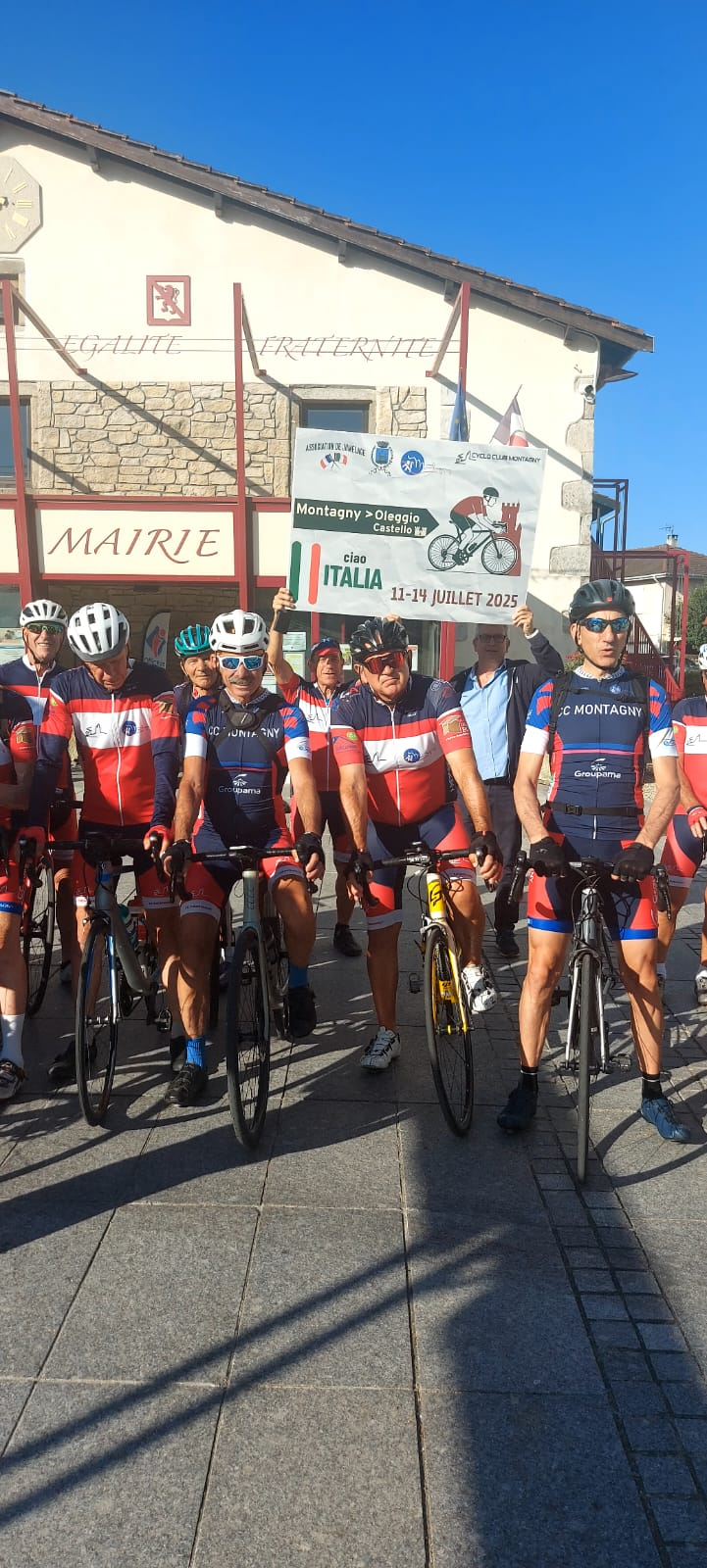 1 Partenza da Montagny