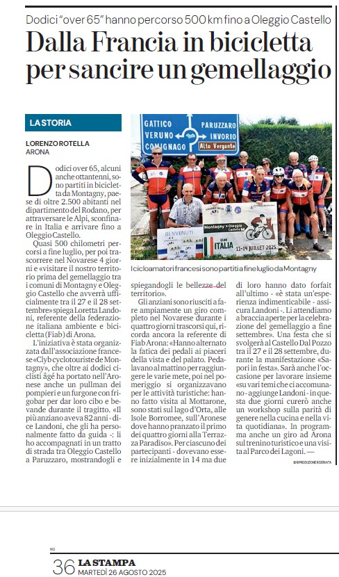 La Stampa 2025_08_26