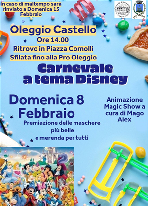 Carnevale a tema Disney