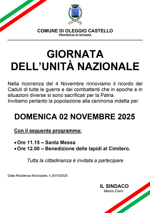 Giornata dell'Unità Nazionale