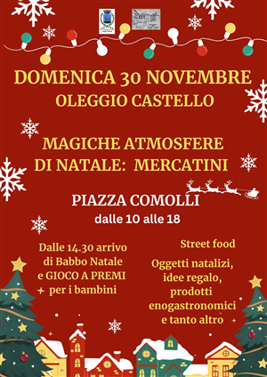 Mercatini di Natale a Oleggio Castello