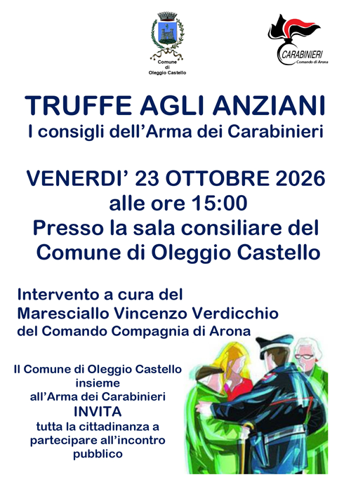 Truffe agli anziani